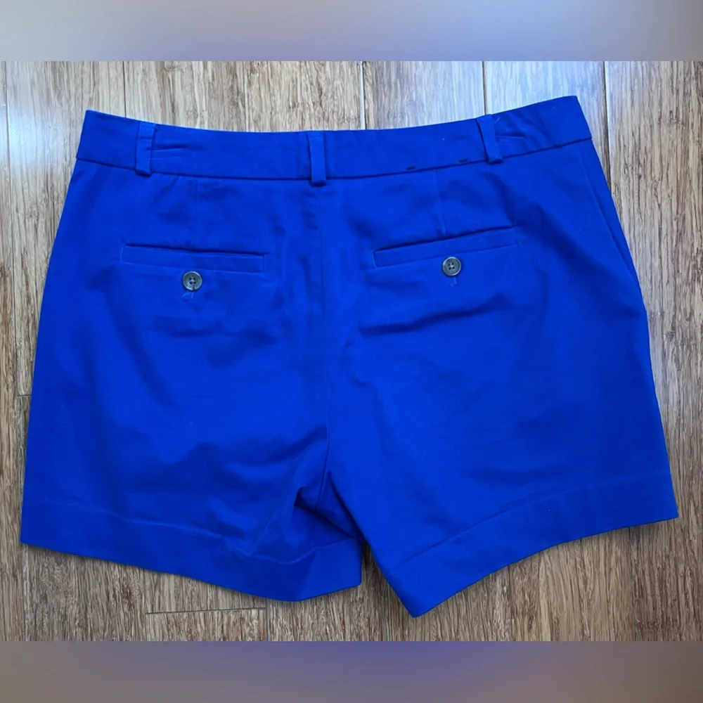 Womens Banana Republic 4 Inseam, Royal Blue Shorts, Size 2. 1357 - Picture 4 of 4